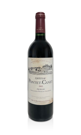 Château Pontet-Canet 2003 - Château Pontet-Canet - Vintage Grapes GmbH