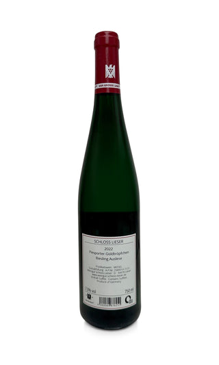 Piesporter Goldtröpfchen Riesling Auslese 2022 - Schloss Lieser - Vintage Grapes GmbH