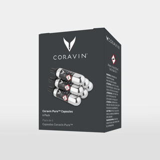 Pure Argon Cartridges Capsules Pack of 6 Wine Accessories