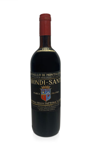 Brunello di Montalcino Greppo Annata 1981