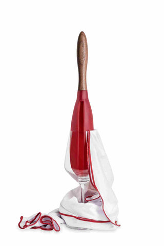 Brilamo Polierstab-Set Holzgriff Weinzubehör Limitierte Auflage - Brilamo - Vintage Grapes GmbH