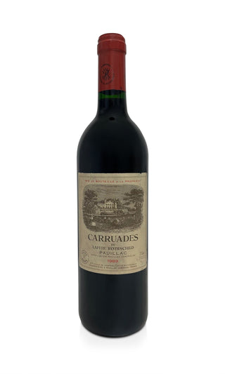 Château Lafite Rothschild Carruades de Lafite 1989