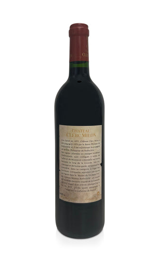 Château Clerc Milon 1999 - Château Clerc Milon - Vintage Grapes GmbH