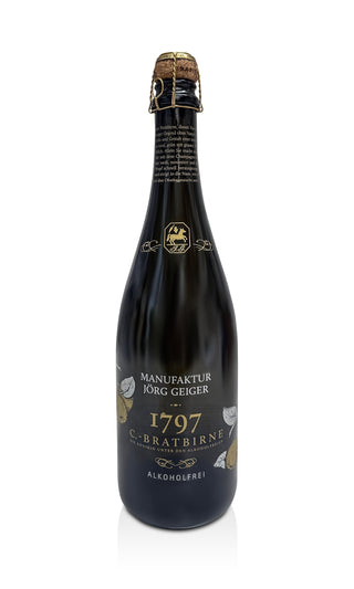 C.- Bratbirne Birnenschaumwein Alkoholfrei - Manufaktur Jörg Geiger - Vintage Grapes GmbH