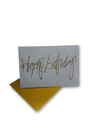 Karte Happy Birthday - Vintage Grapes GmbH - Vintage Grapes GmbH