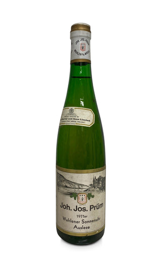 Wehlener Sonnenuhr Riesling Auslese 1971 - Weingut Joh. Jos. Prüm - Vintage Grapes GmbH