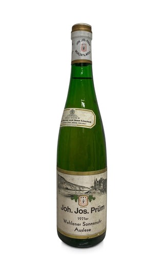 Wehlener Sonnenuhr Riesling Auslese 1971