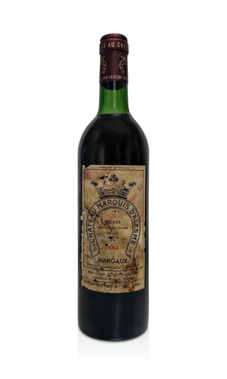 Château Marquis d'Alesme Becker 1982