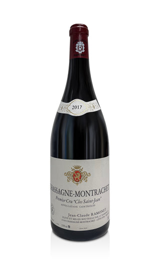 Chassagne Montrachet Rouge 1er Cru Magnum Clos Saint Jean 2017