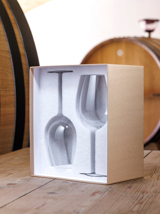 Sydonios Bordeauxglas le Méridional mundgeblasen 2er Set