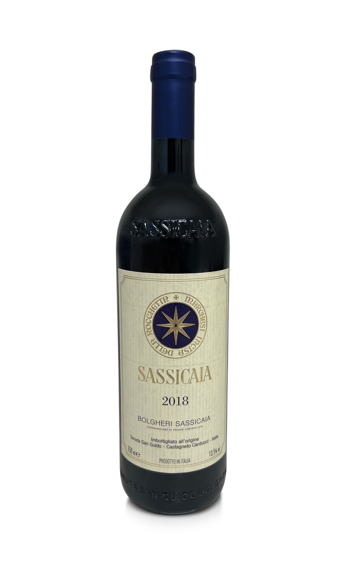 Sassicaia 2018 赤ワイン 750ml ボルゲリ サッシカイア Sassicaia 2018 | Tenuta San Guido | Vintage Grapes GmbH