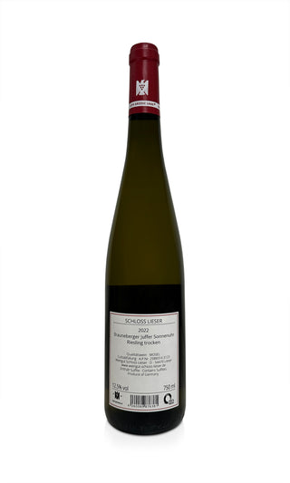 Juffer Sonnenuhr Riesling Großes Gewächs 2022 - Weingut Schloss Lieser - Vintage Grapes GmbH