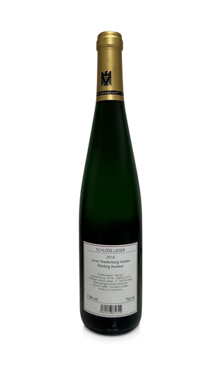 Niederberg Helden Riesling Auslese lange Goldkapsel 2018