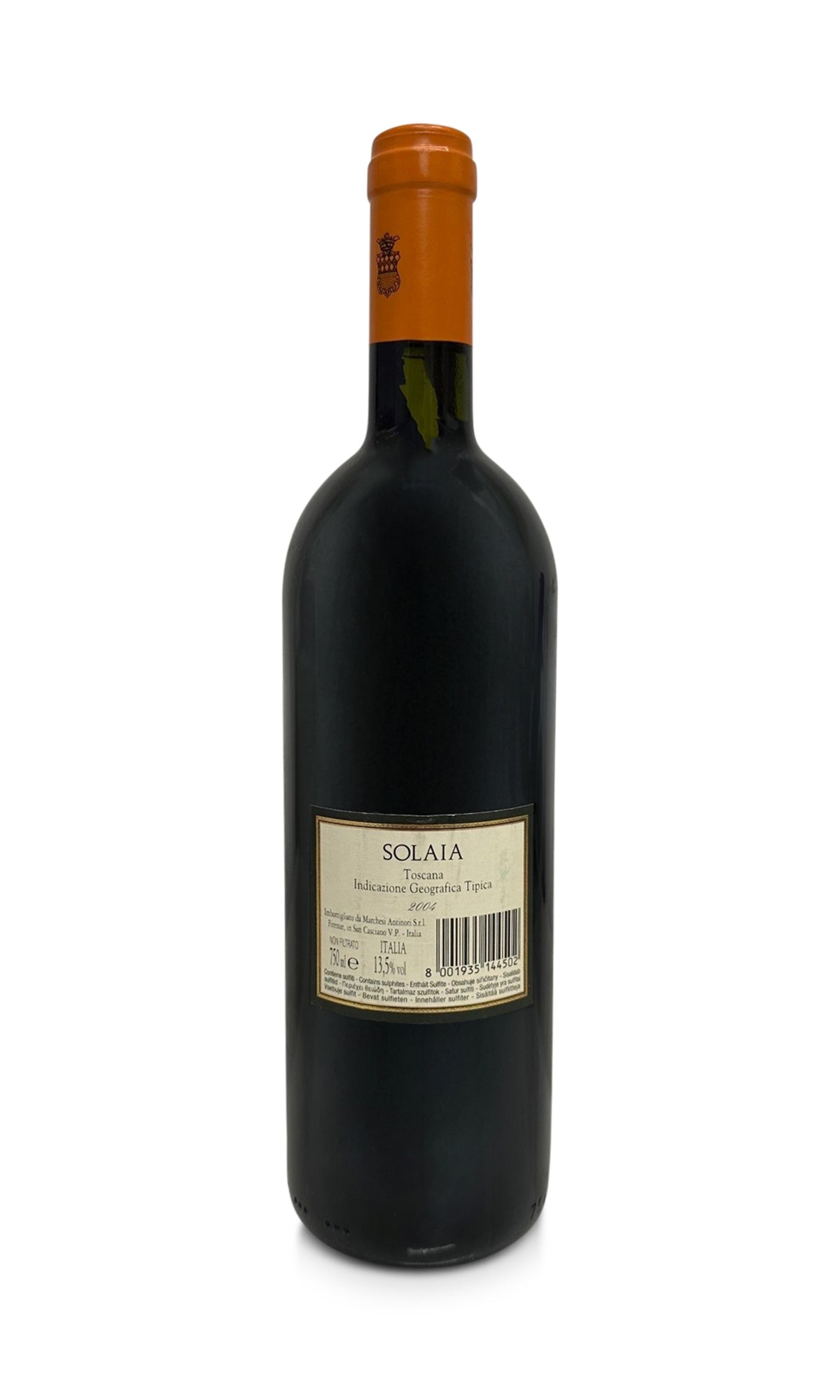 送料無料商品 |  公式 オンライン Marchesi | 2004 Solaia Antinori GmbH Grapes Vintage | ワイン
