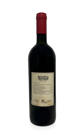 Tignanello 1981 - Marchesi Antinori - Vintage Grapes GmbH